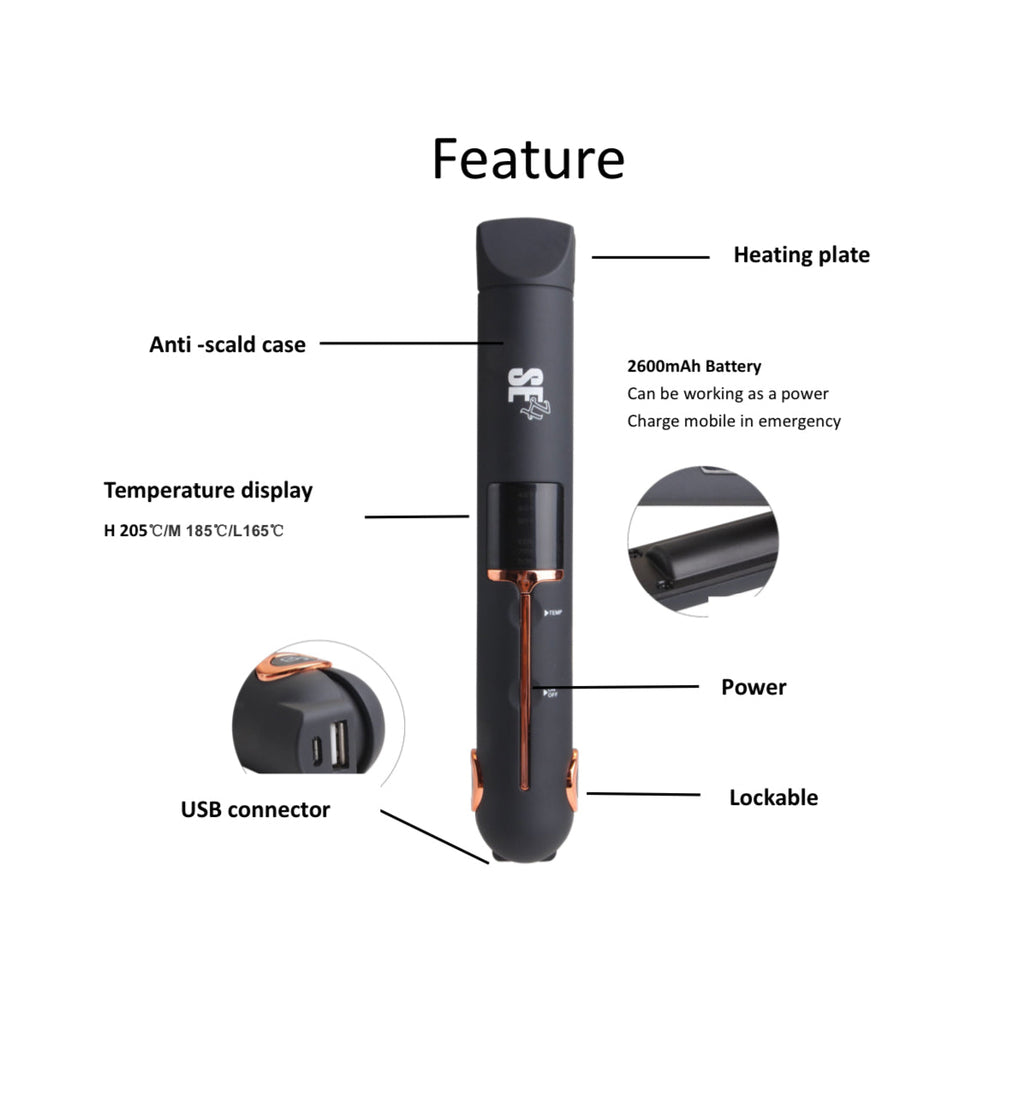 CORDLESS HAIR STRAIGHTENERS